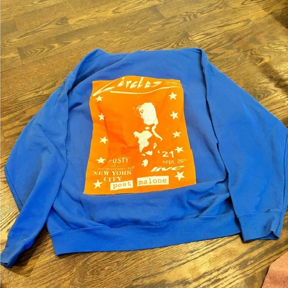 GOV ball sweatshirt Post Malone size L